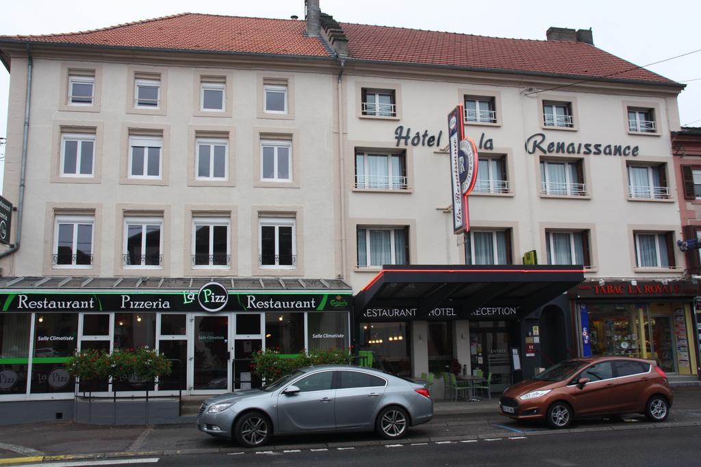 Logis Hotel- Restaurant La Renaissance Baccarat Exterior foto